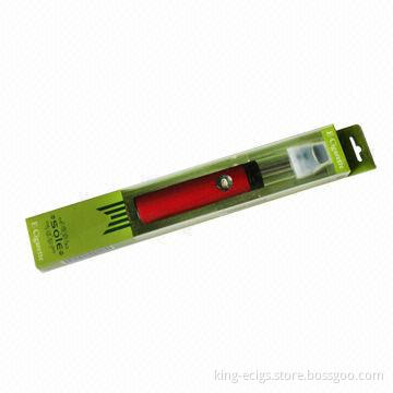 E-cig Vaporizer Colored Smoke Cigarette Kit with 3.7-4.0V Working Voltage